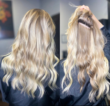 Hair by Danielle specializes in hair extensions
