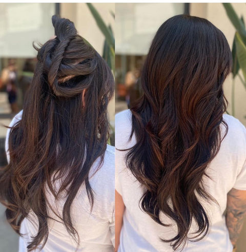 Before an d After Image hair by Danielle.