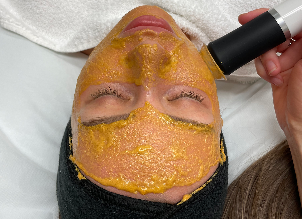The photo is representing the most effective procedure at Laguse Club - Oxyogeneo Glow.