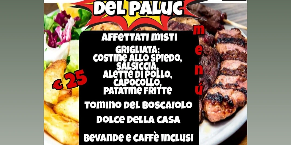 Sabato 23 Ottobre 2021 Forno Canavese Grigliata del Paluc