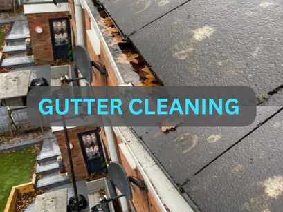 ⚠️Blocked gutters & overflowing?⚠️