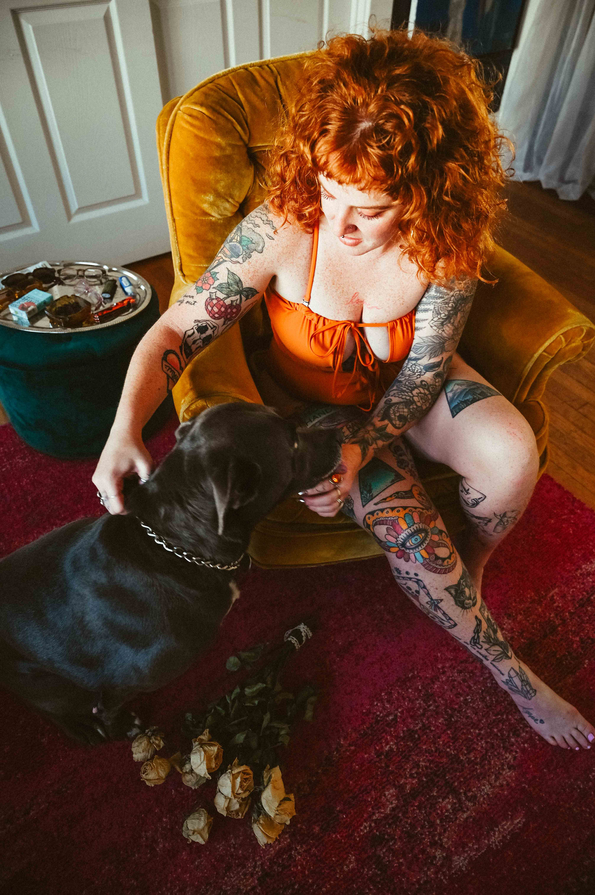 Portland headshot photography for artists, creatives, and their pets