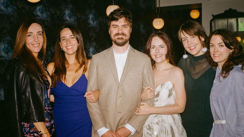 Candid film wedding photos at Dame Portland 