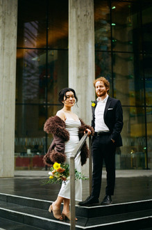 Multnomah County Portland Courthouse elopement photographer