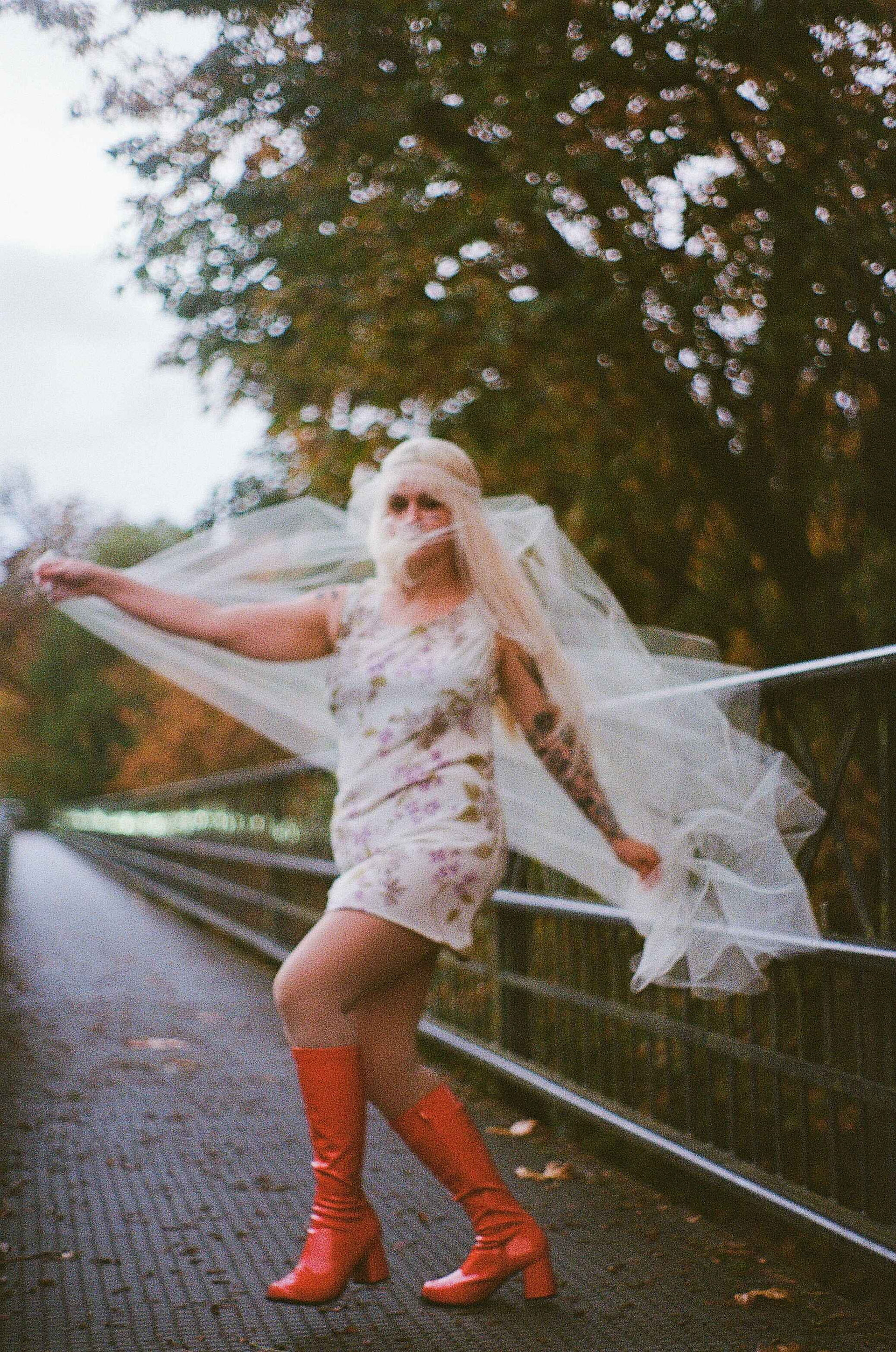 Portland portraits on film for Halloween