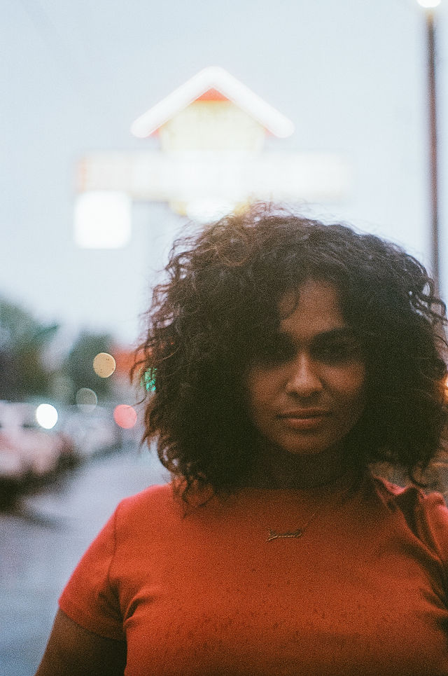 Creative Portland headshot photography on film 