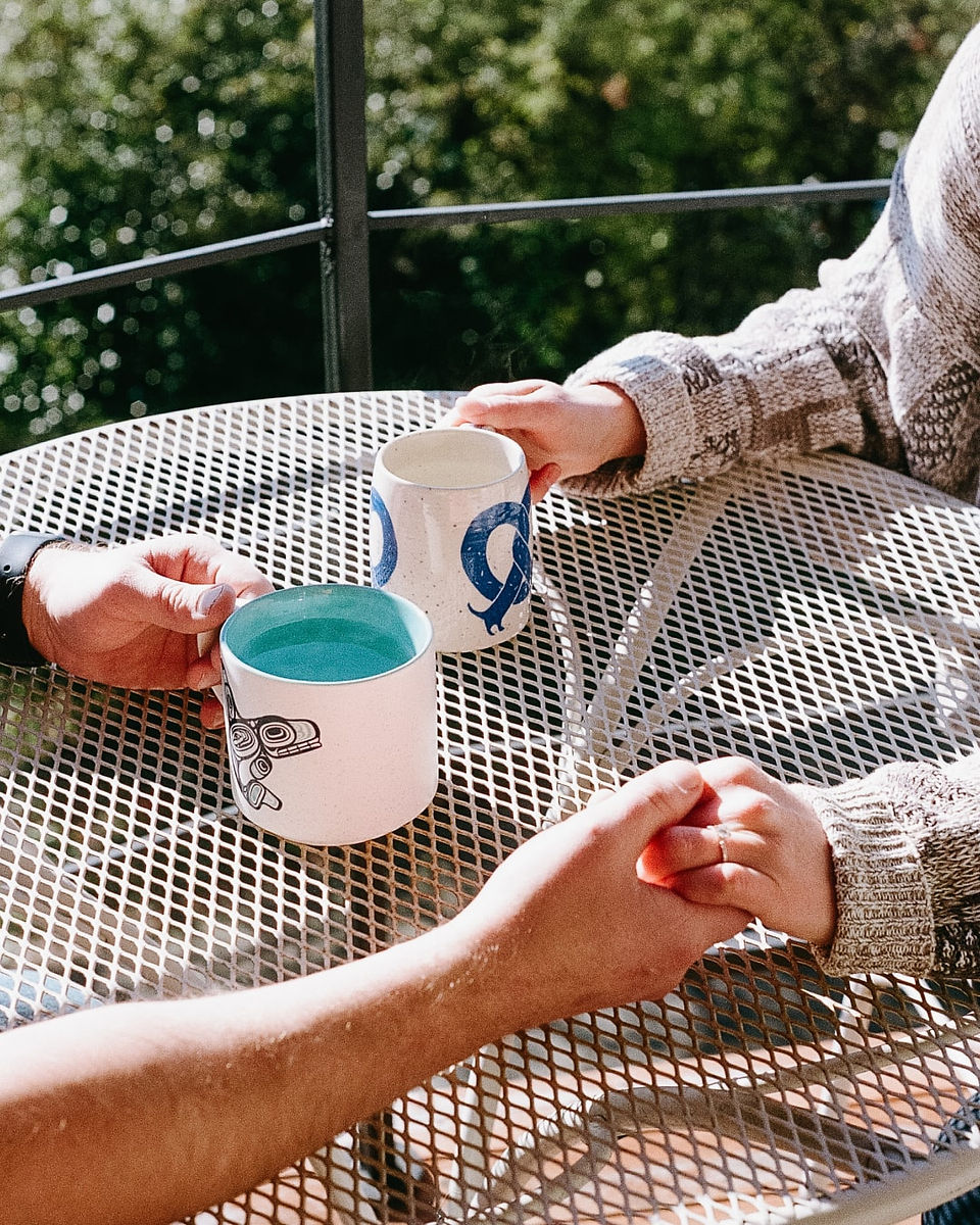 PNW Wes Anderson engagement shoot on 35mm film 