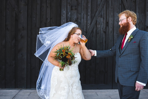 Candid Missoula Montana wedding photography at The Barn on Mullan by Yeticorn