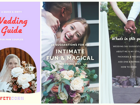 A quick and dirty wedding photo guide for PNW couples