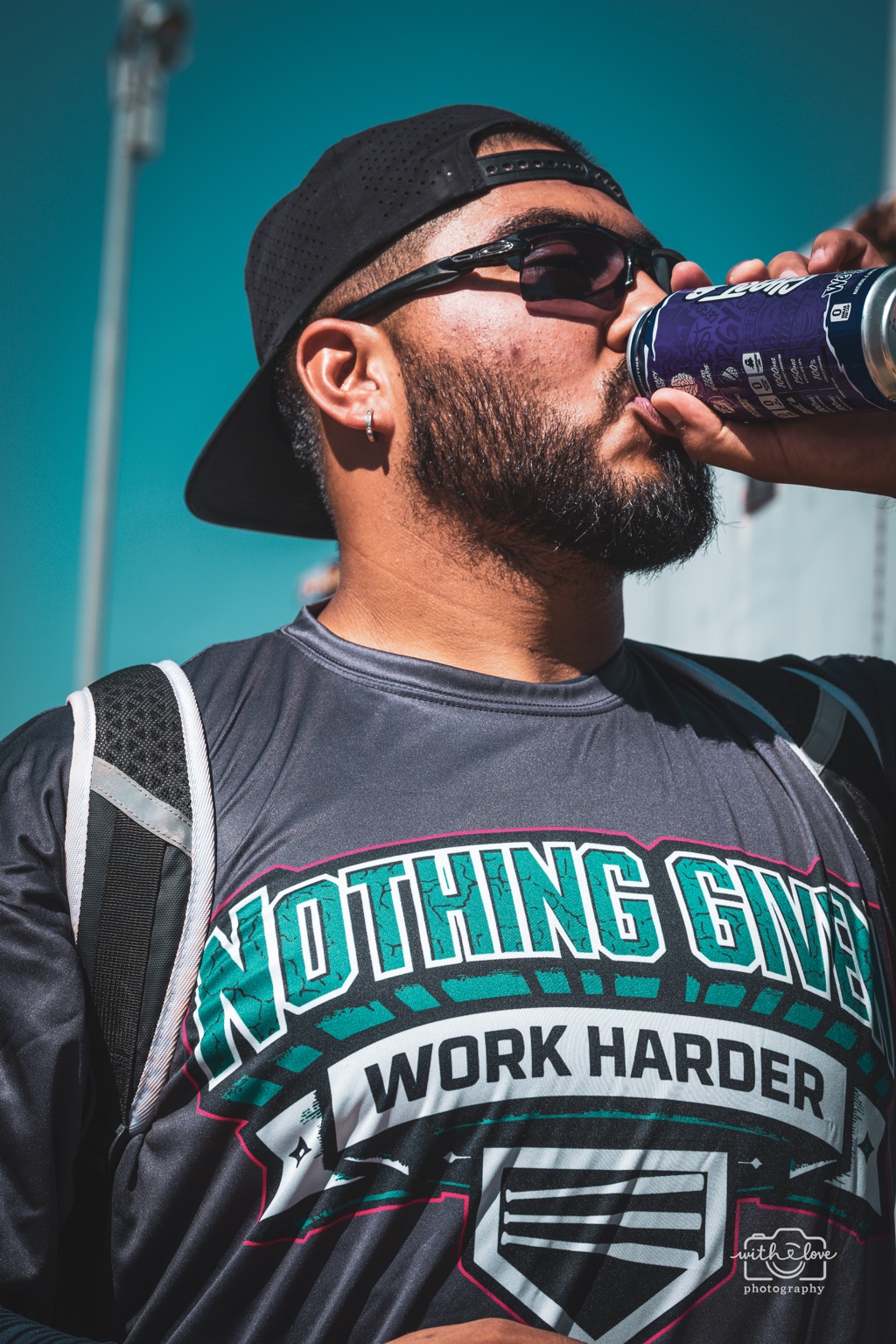 Softball lifestyle portrait