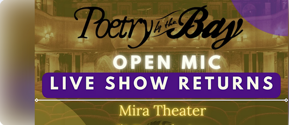 California Recruitment Services Night Trip to Poetry By The Bay Every 4th Wednesday!