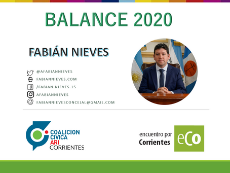 Balance y rendición de cuentas 2020