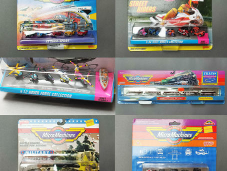 Micro machines come in collections of five!
