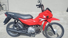 HONDA POP 110 PARTIDA ELETRICA 2025 Vermelha