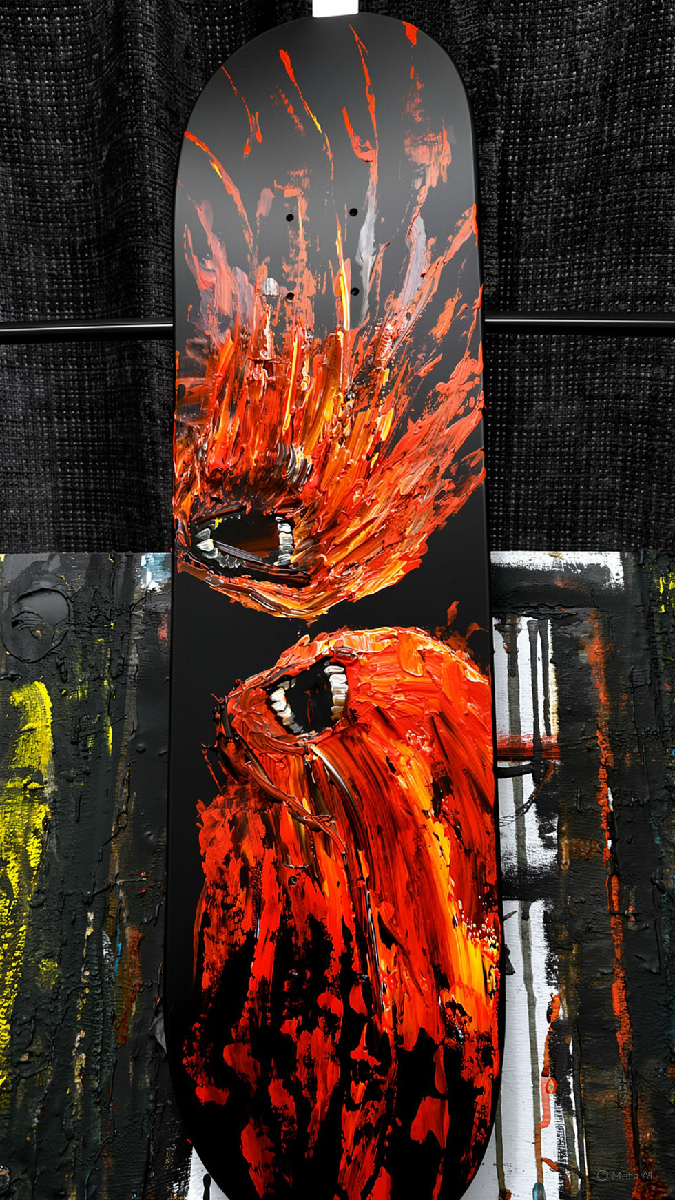 Thumbnail: Custom Jon Silent Skateboard Deck