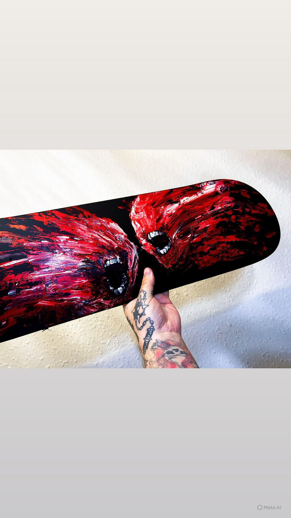 Thumbnail: Custom Jon Silent Skateboard Deck