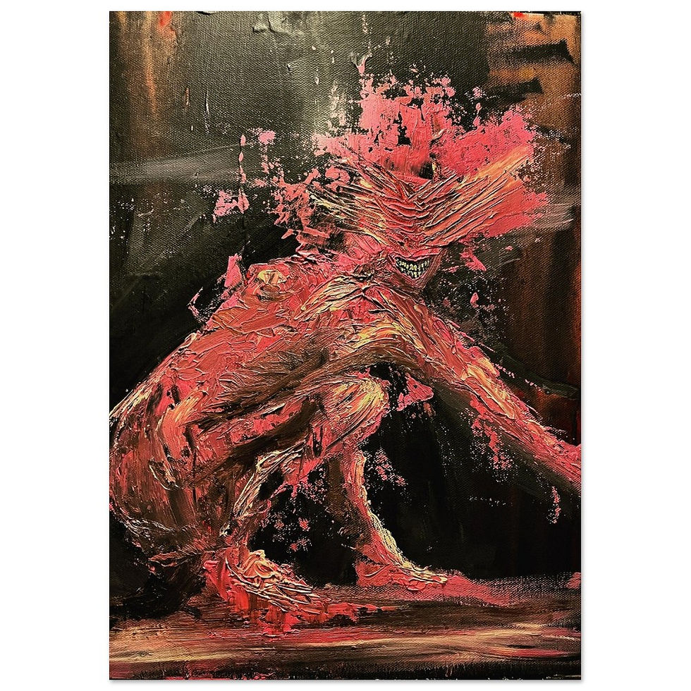 Thumbnail: Smiling Agony - Museum-Quality Matte Paper Poster
