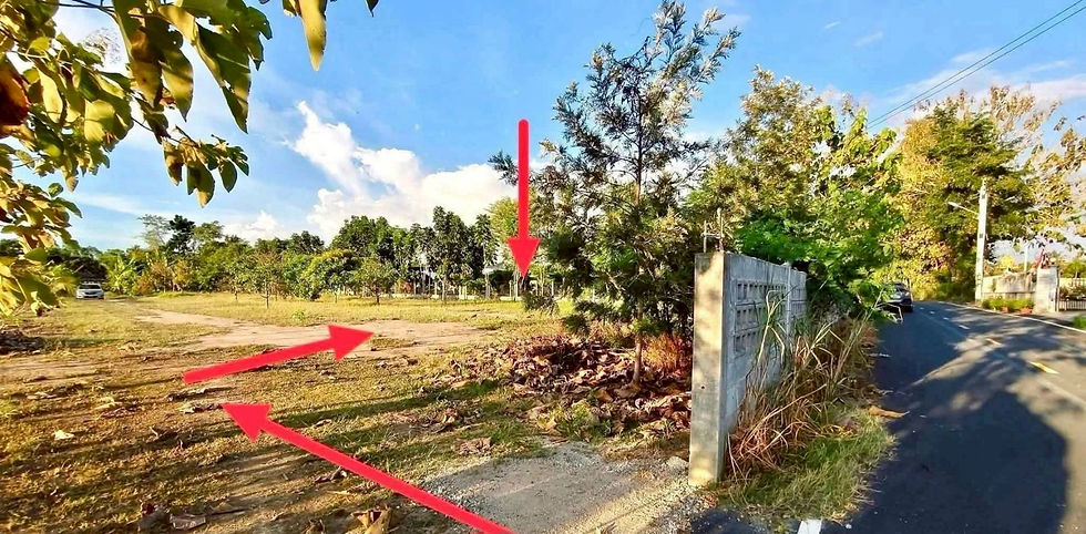 ภาพขนาดย่อ: 🚩 T192 ขายที่ดินสวยทำเลดี พิกัดสันติคาม หนองปลาไหล บางละมุง