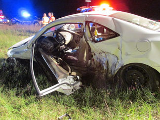 One dead after fiery car accident in Jones county