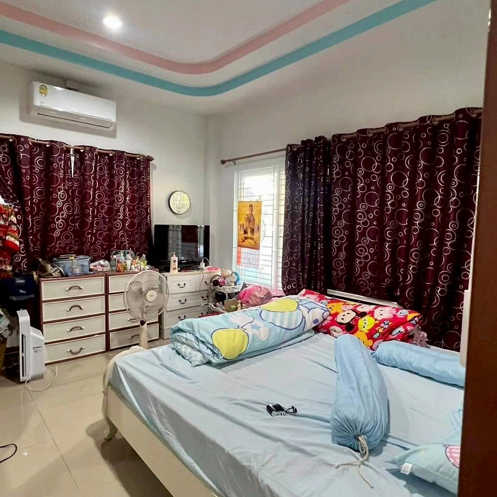 ภาพขนาดย่อ: 🚩 ขายด่วน! บ้านแฝด หลังริม ทำเลดี
🏡 หมู่บ้านพูนทรัพย์ 6