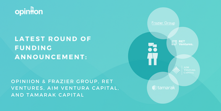 Frazier VC investment in Opiniion