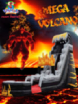 VOLCANO SLIDE -  20 ft. tall