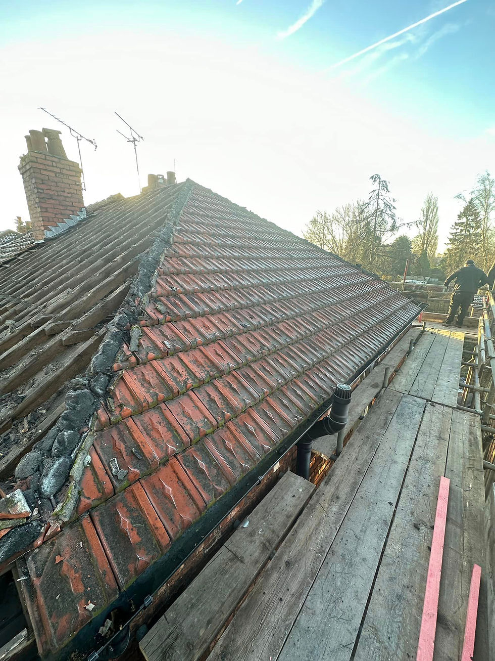 New Roof Installation in Burnage