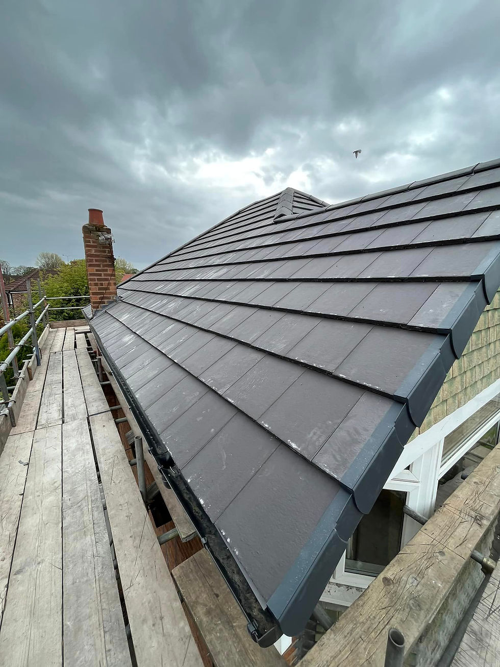 New Roof Installation in Sale