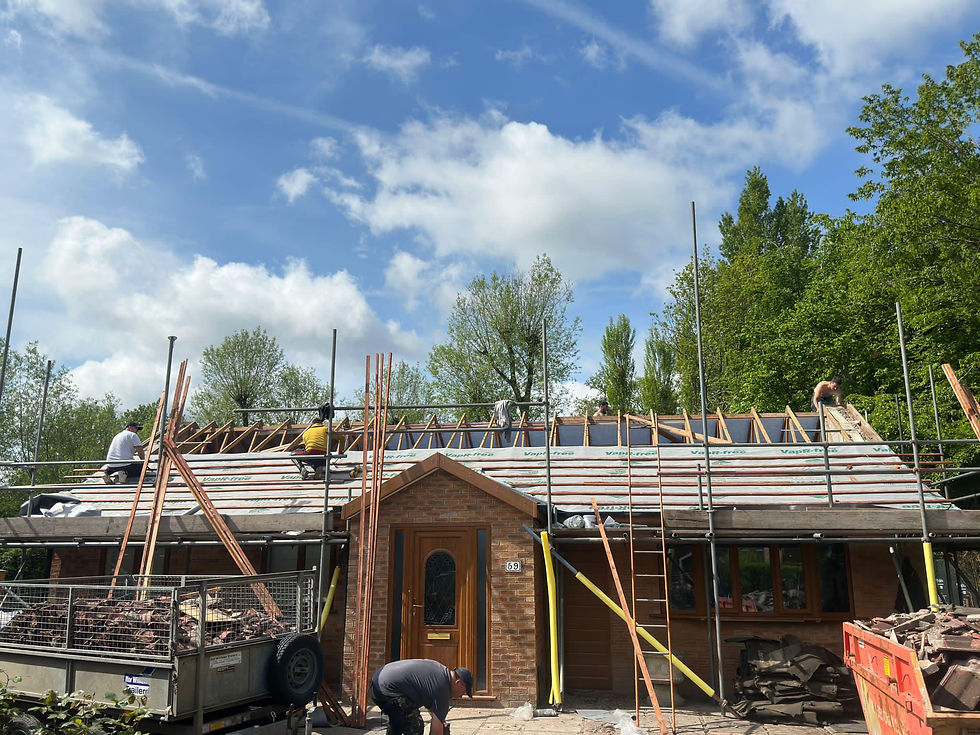 New Roof Installation in Stockport
