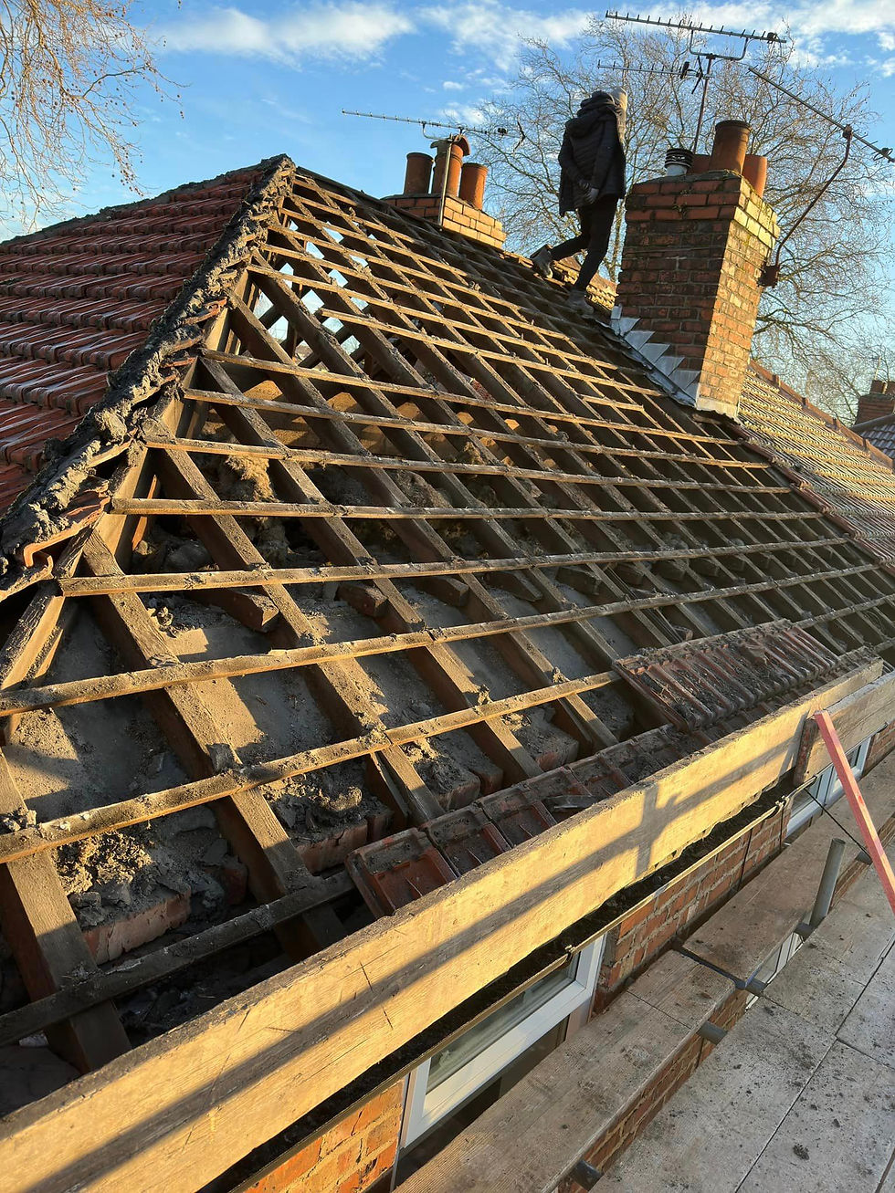 New Roof Installation in Burnage