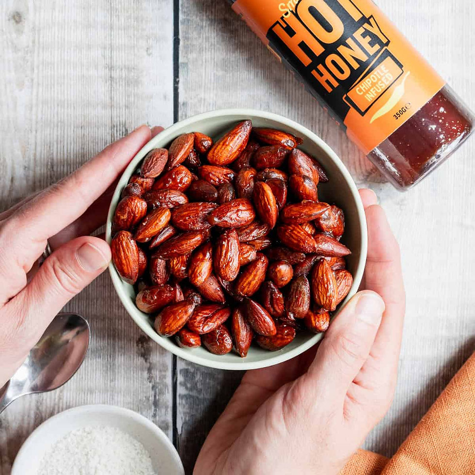 Thumbnail: Honey Chilli Almonds