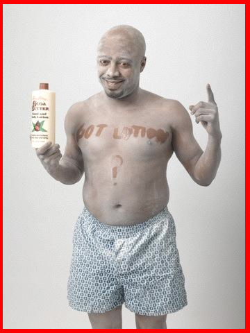 Got Lotion? Moisturize before a Shoot!