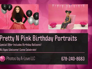 Pretty N Pink Birthday Portraits