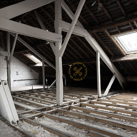 Transformation d'un hangar en habitation