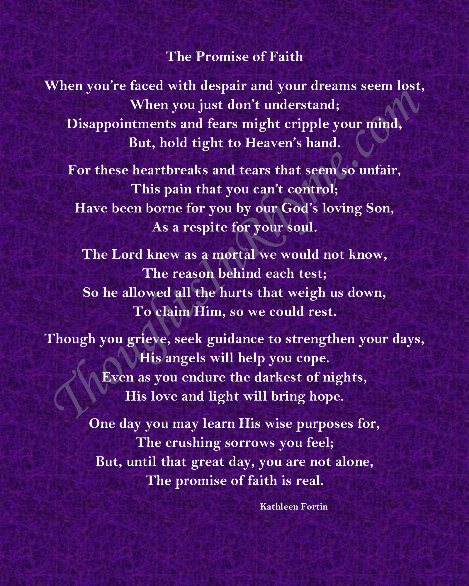 The Promise of Faith