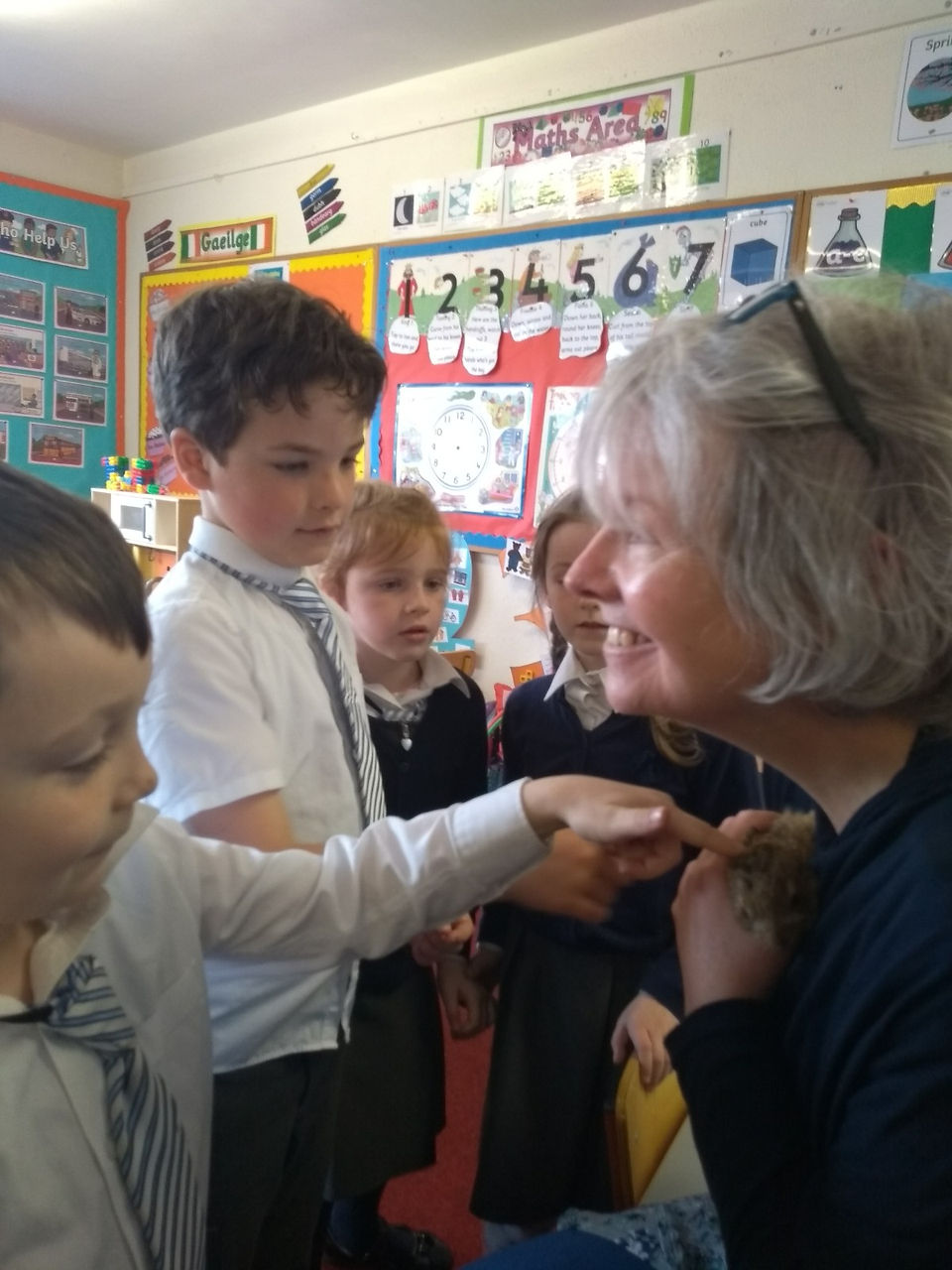 Noeline Haylett visit Sen Inf (6)