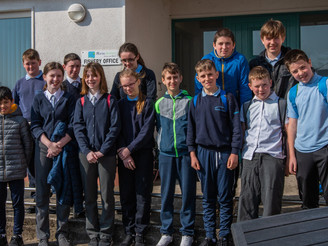 Marine Institute visit by 6th