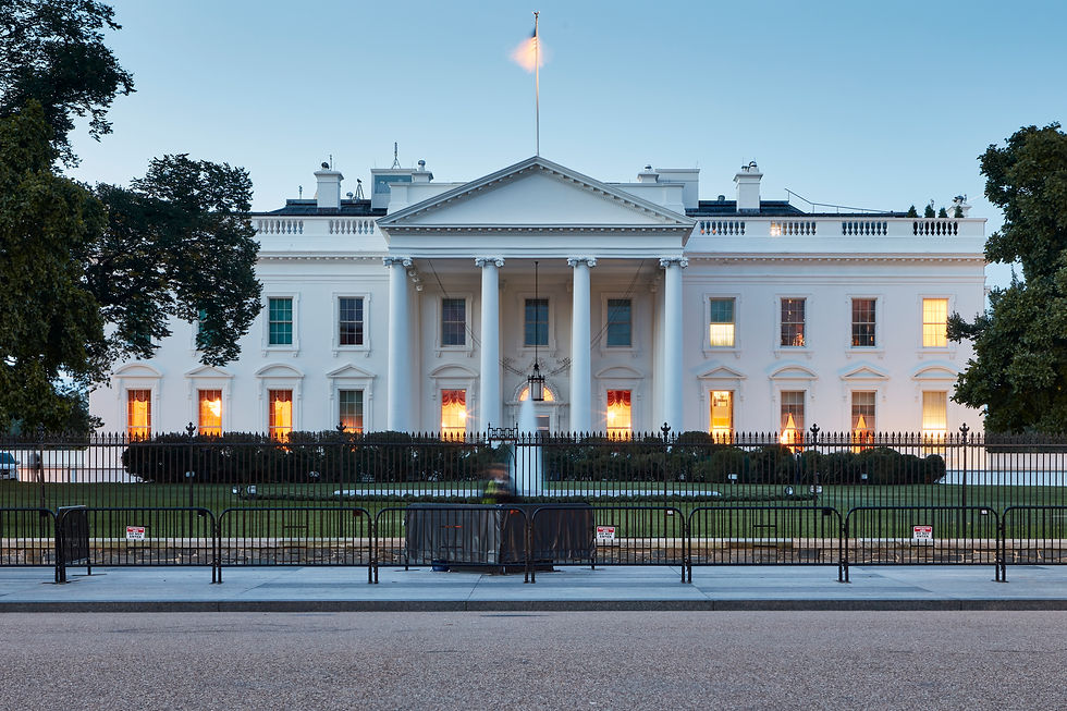 The White House in Washington D,C. Credit: GETTY IMAGES