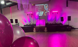 Casino Ballroom Grad Photo Dancefloor Lighting