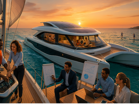 Team Building on Electric Yachts: Where Innovation Meets Connection