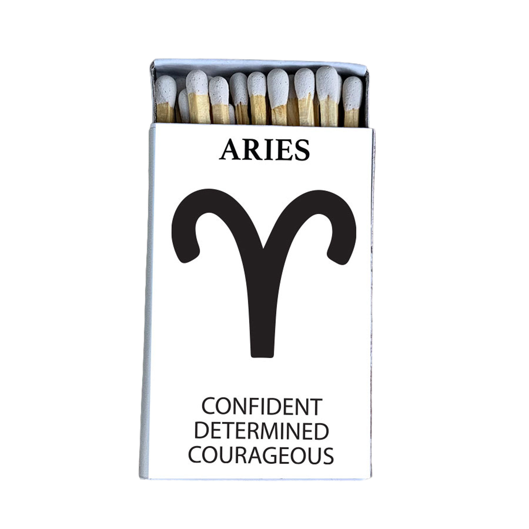 Matches • Zodiac Aries • Home Decor for Candles and Incense • Custom Matches