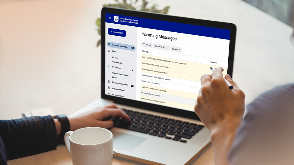 Introductie van het BelDoc Notary Dashboard