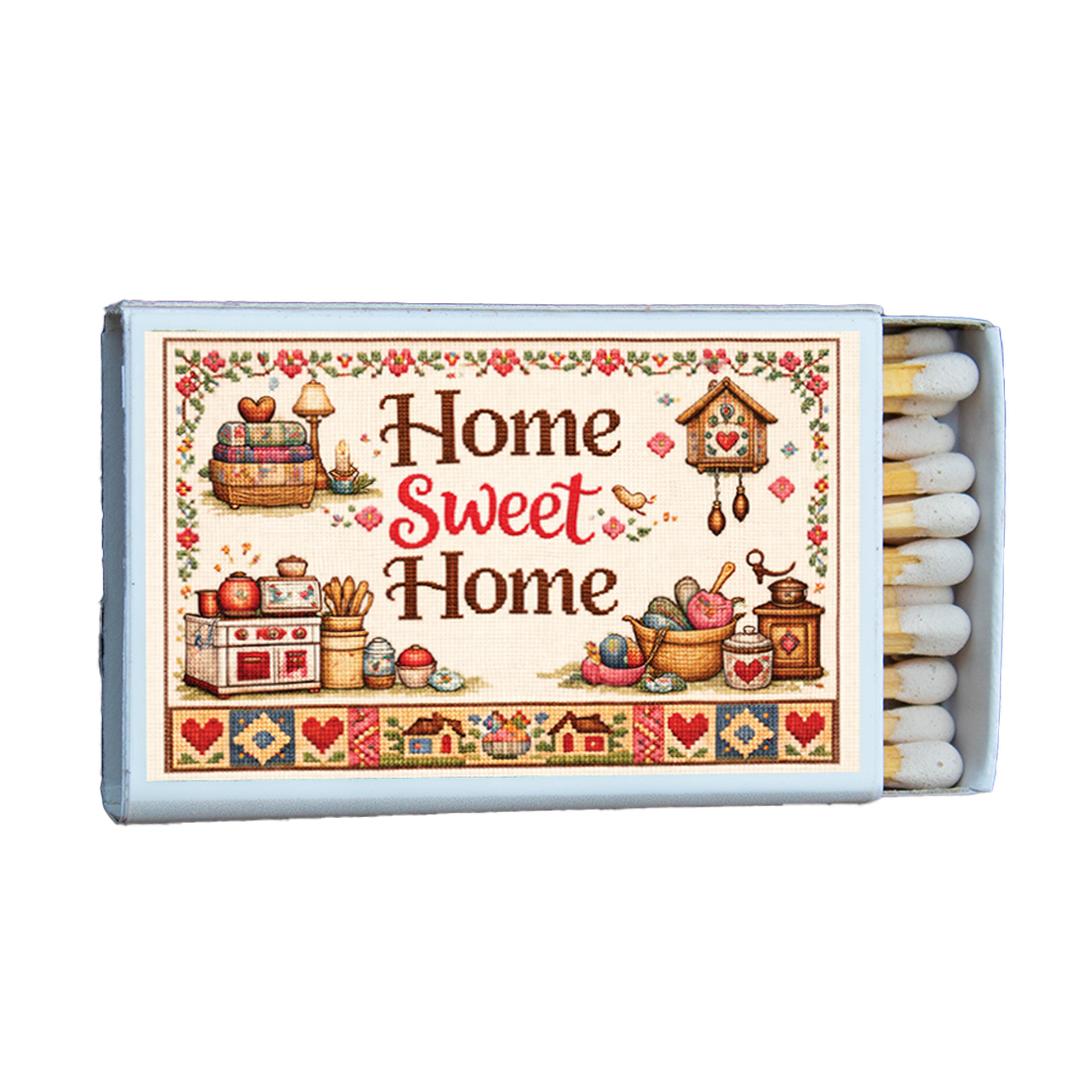 Matches • Home Sweet Home • Home Decor for Candles • Custom Matches