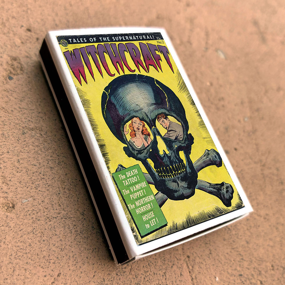 Thumbnail: Matches • Skull Comics • Home Decor for Candles and Incense • Custom Matches