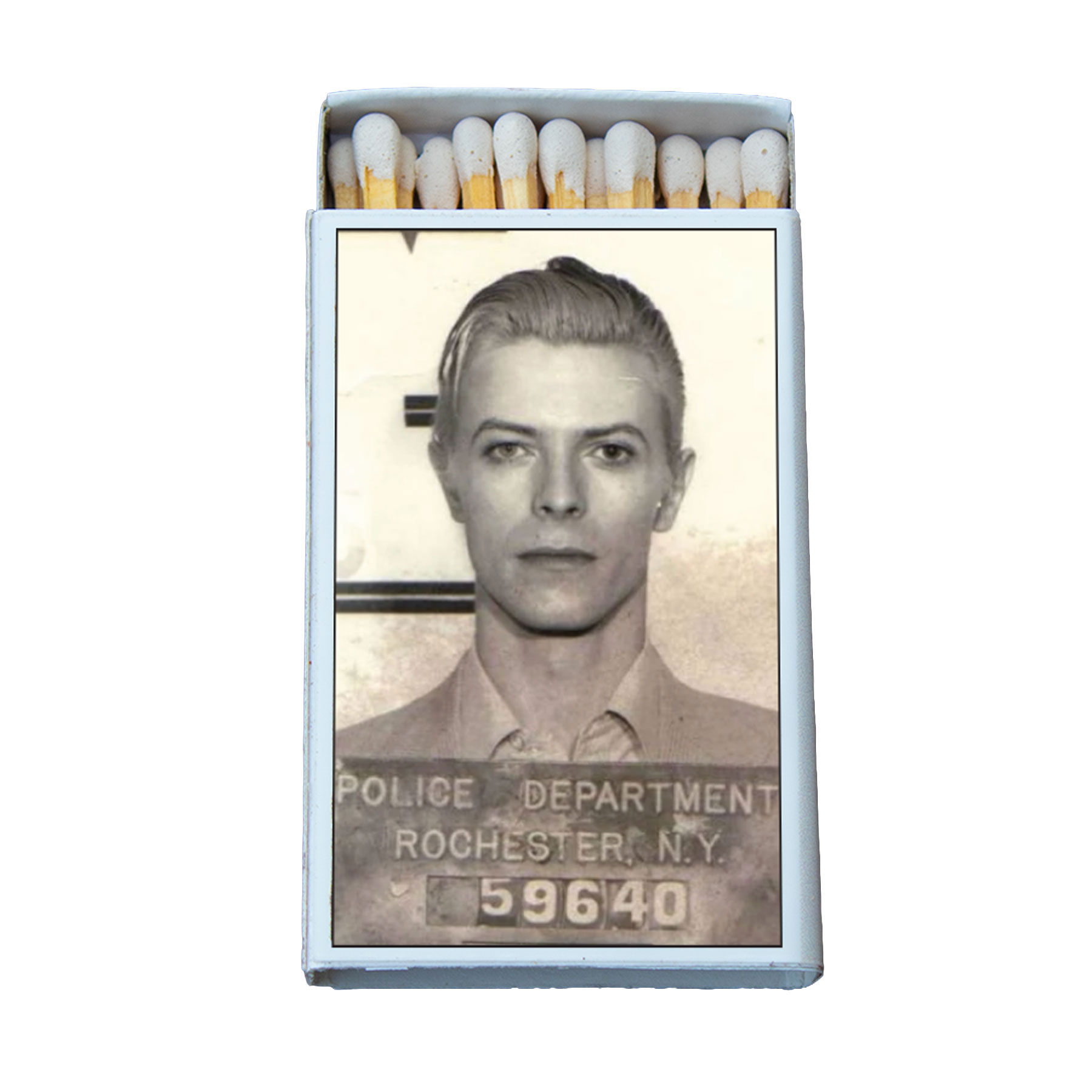 Matches • Celebrity Mug Shot • Home Decor for Candles • Custom