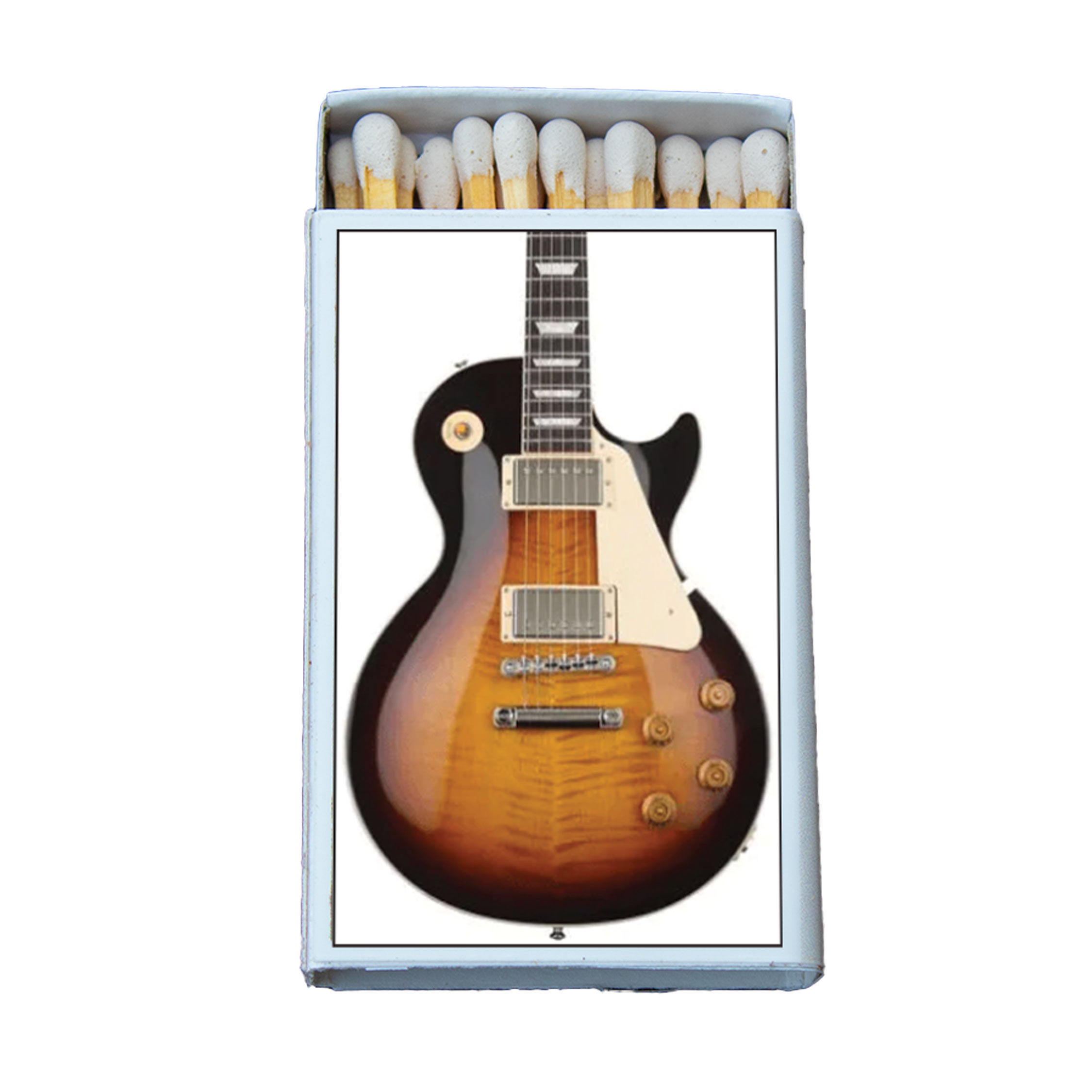 Matches • Gibson Les Paul Style Guitar • Home Decor for Candles • Custom