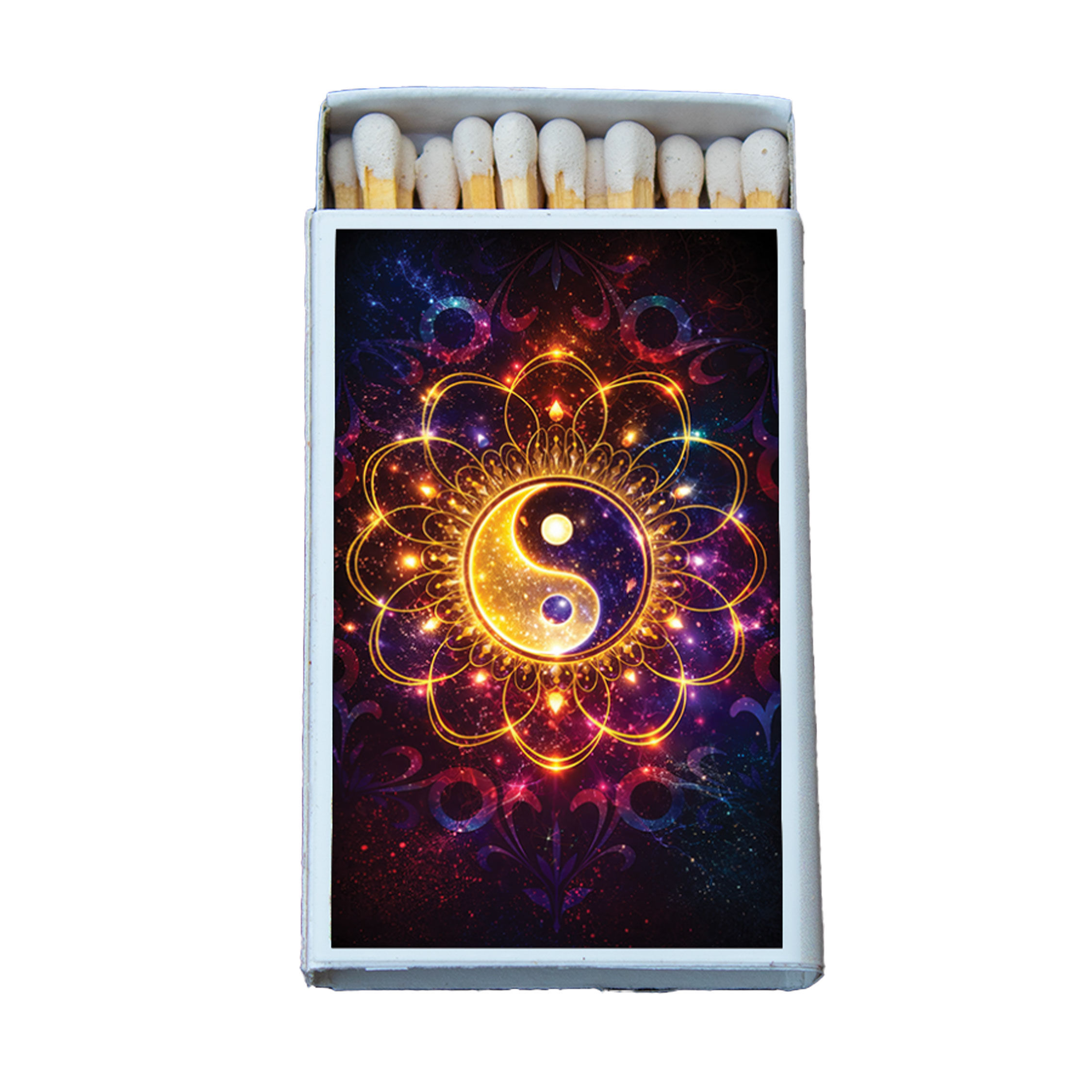 Matches • Yin Yang • Home Decor for Candles and Incense • Custom Matches