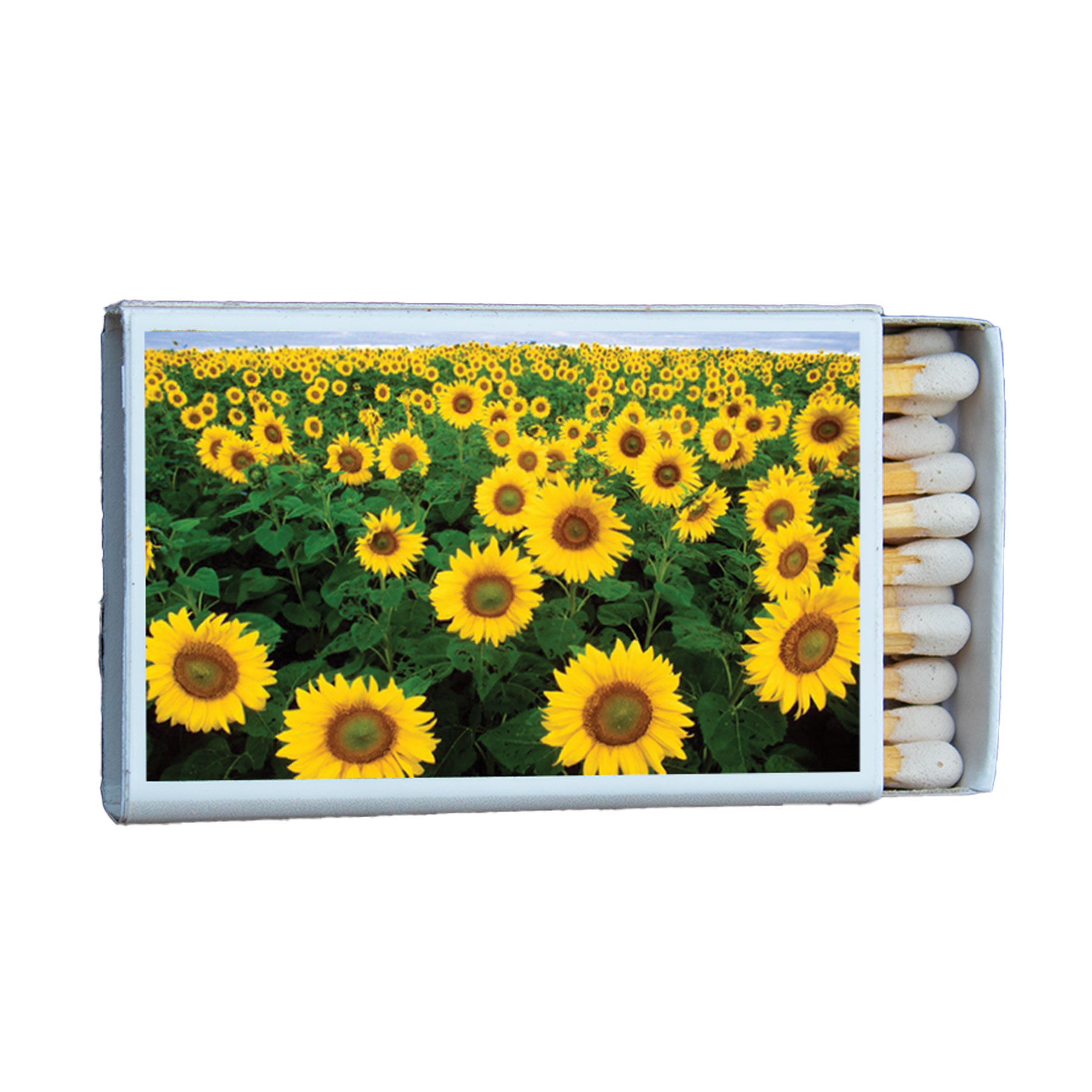 Matches • Flowers Sunflowers • Home Decor for Candles and Incense • Custom