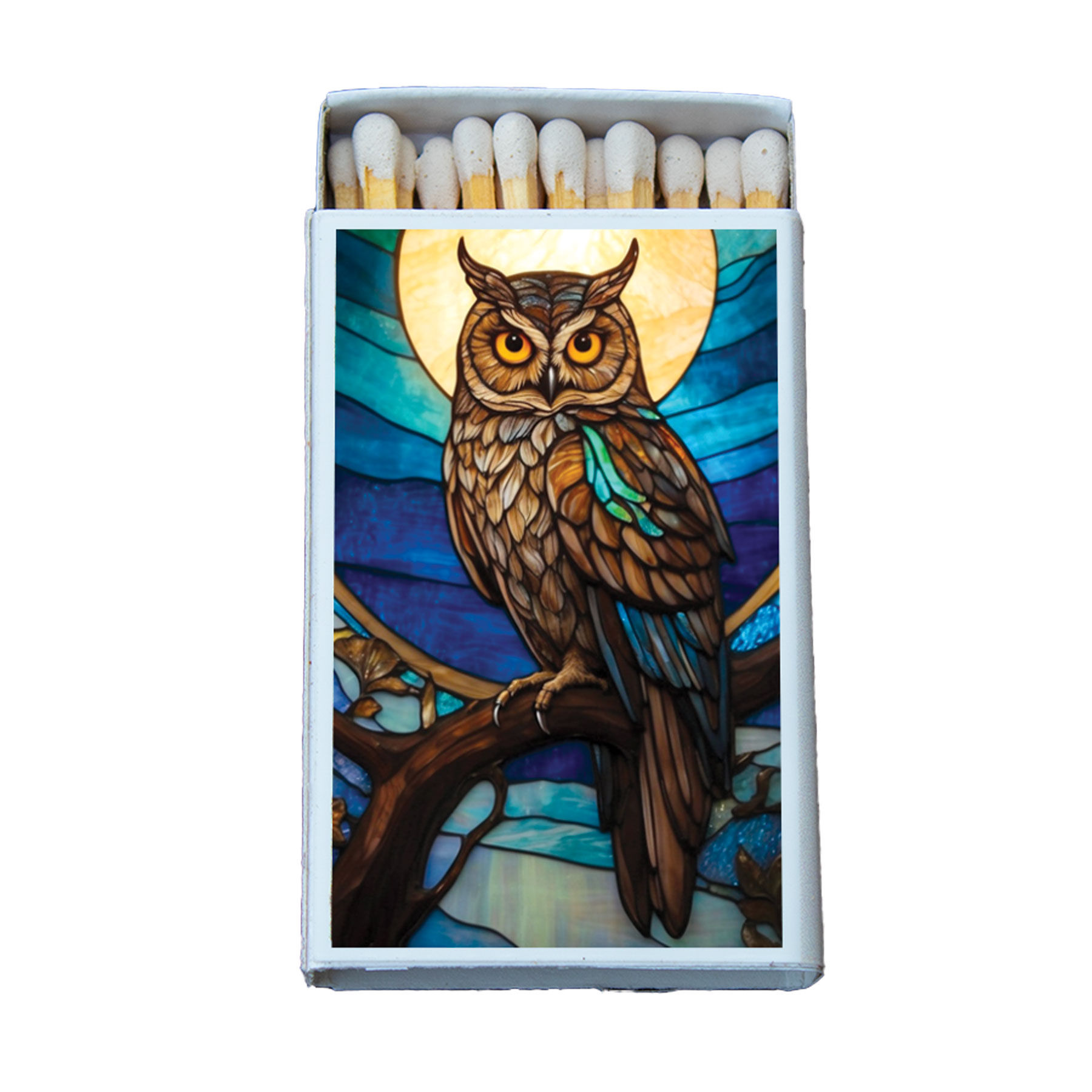 Matches • Owl Matchbox • Home Decor for Candles and Incense • Custom Matches