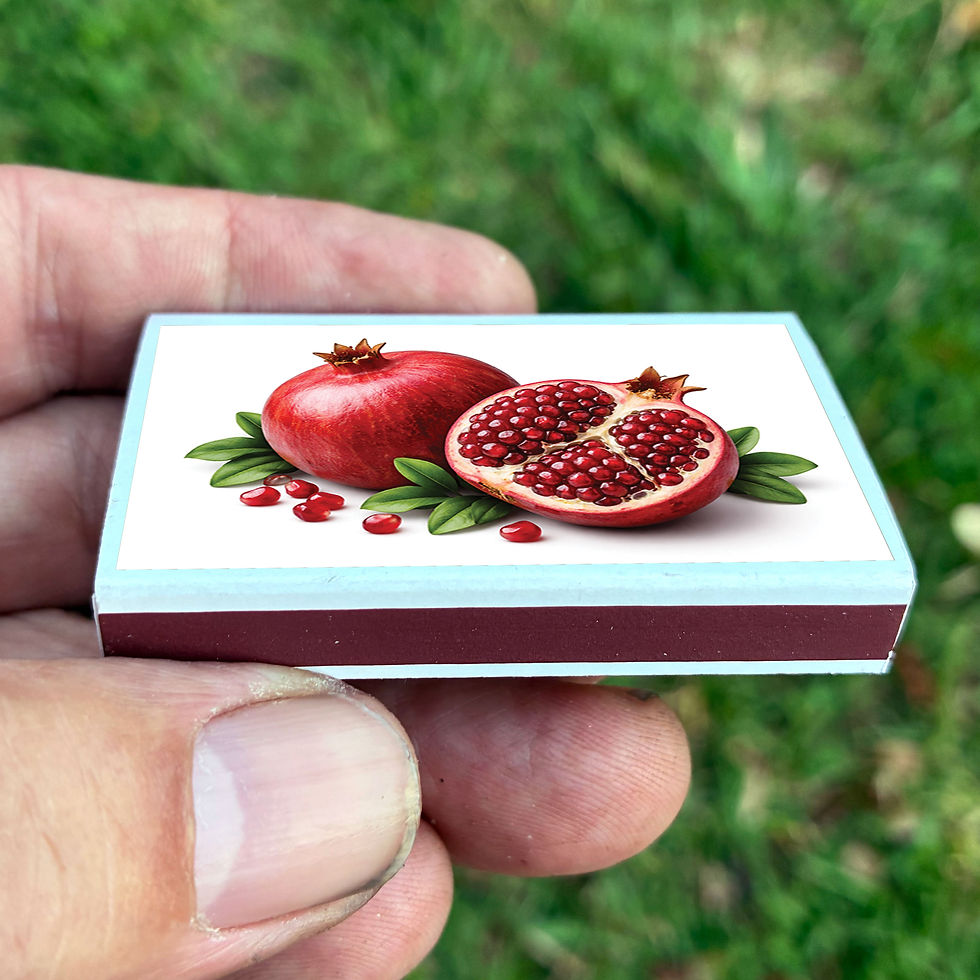 Thumbnail: Matches • Pomegranate • Home Decor for Candles and Incense • Custom Matches
